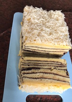 Foto resep Bolu kukus lapis (takaran sendok)