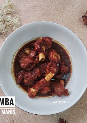 Foto resep 28. Domba Asam Manis🐏