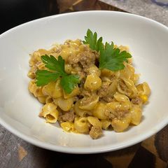 A picture of Simple Cheeseburger Mac.