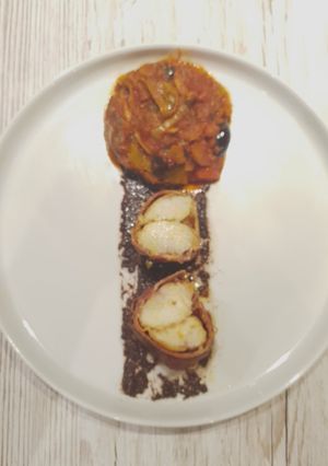 A picture of Monk fish ballantine.