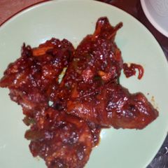 A picture of Chicken wet fry.