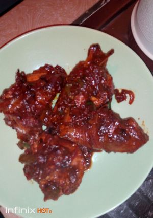 A picture of Chicken wet fry.