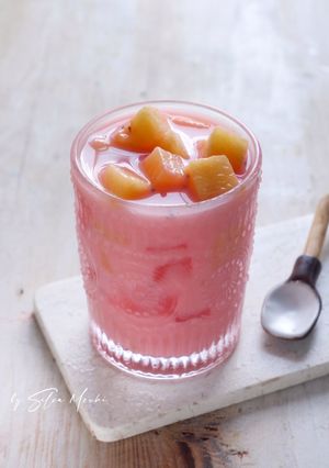 Foto resep Es Semangka Sirup Merah