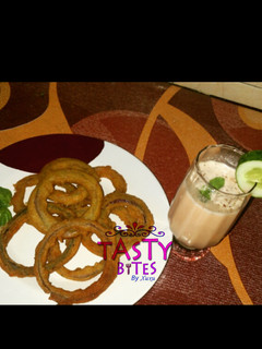 A picture of Onion rings.