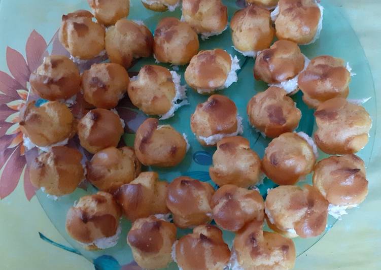 Bigne' con mousse di tonno 😘😘😋😋🥰🥰