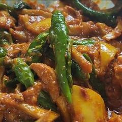 Galgal(Hill lemon), Ginger and chilli pickle A picture of Galgal(Hill lemon), Ginger and chilli pickle.