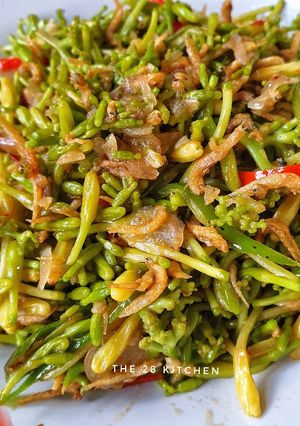 Foto resep Oseng Bunga Pepaya Muda