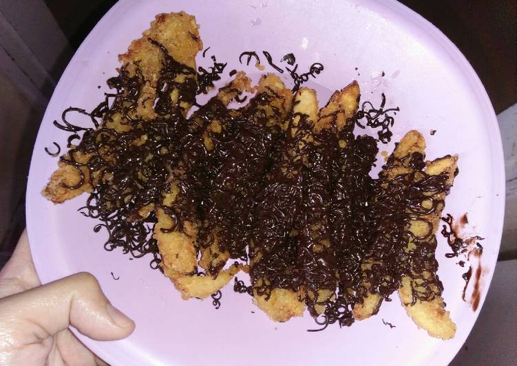 Banana nugget chocolate
