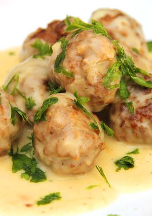 Svéd húsgombóc recept fotója
