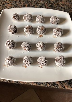 Una foto de Trufas con quaker