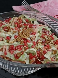 عکسی از دستور سالاد انار