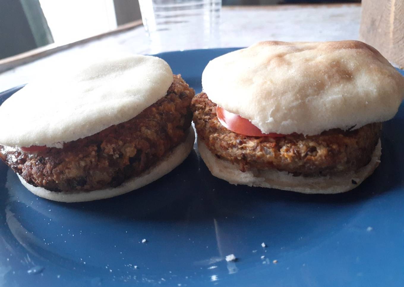 Hamburguesa de lenteja