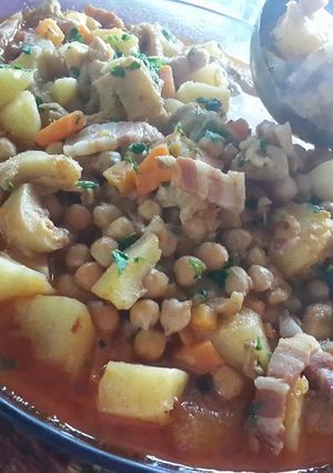 Una foto de Buseca de mondongo