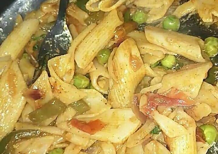 Peas pasta