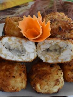 Zdjęcie przepisu Kotlety mielone z pieczarkami.