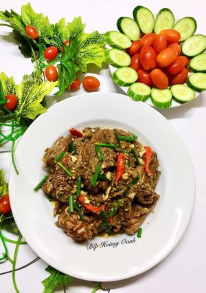 Hình của món Vịt Kho Mắm Ruốc.