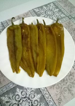 صورة لوصفة طريقة الصحيحة لقلي الفلفل