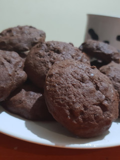 Foto resep Double chocolate chip cookies - renyah