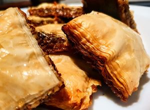 Una foto de BAKLAWA Con Mix De Frutos🥜Secos...!😋 N