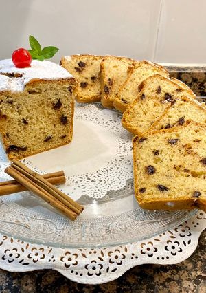 Una foto de Plumcake de plátano con yogur