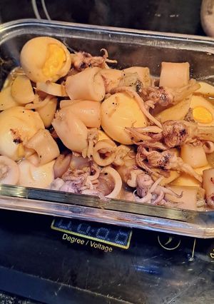 Foto resep Cumi plus puyuh kecap