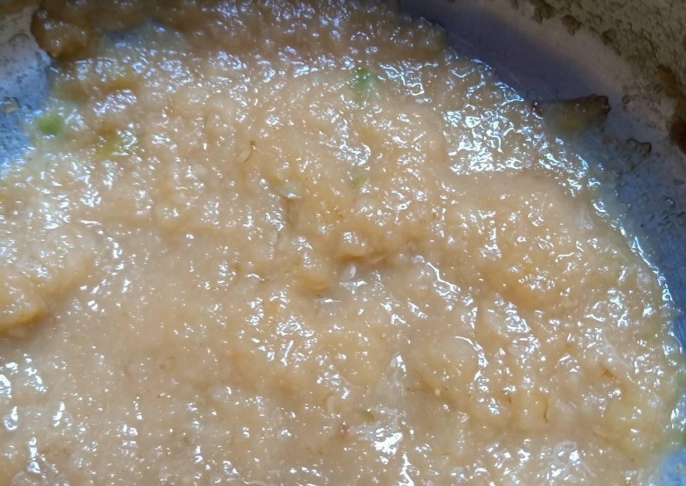 Sweet and tangy aw mango dip (Kairi gud ki khatti meethi chutney)
