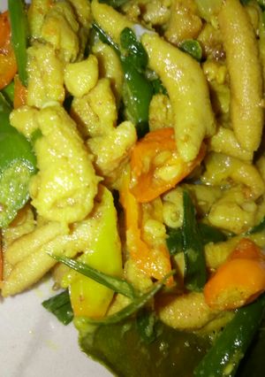 Foto resep Usus bumbu kuning