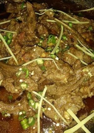 A picture of Mutton Chops Karahi.