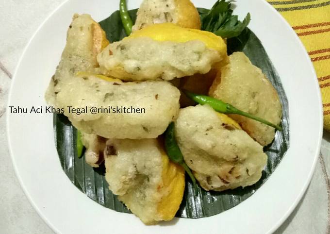 Resep Tahu Aci Khas Tegal Oleh Rini Julia Cookpad