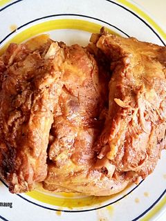 A picture of Spice-ly Sweet Slow Cooker Pork Ribs.