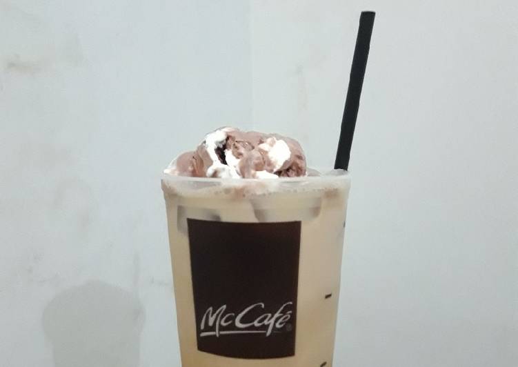 Mocha float ala ala