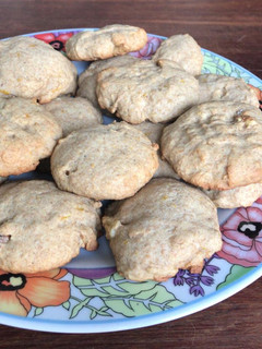 Una foto de Galletitas integrales de naranja y canela