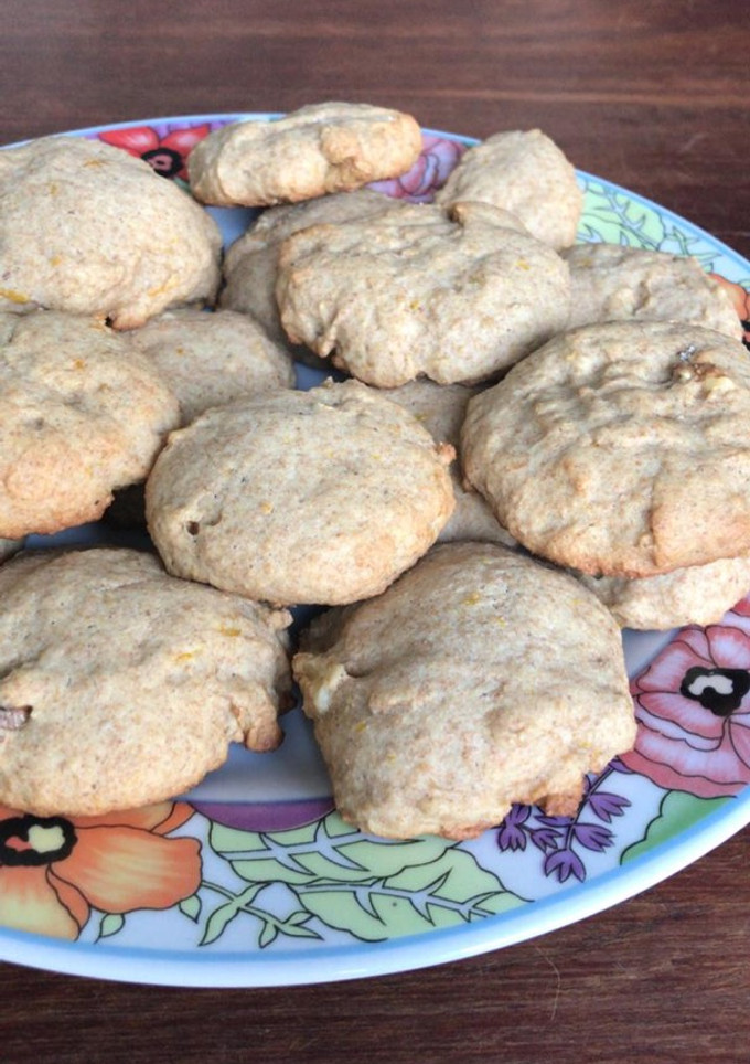 Una foto de Galletitas integrales de naranja y canela