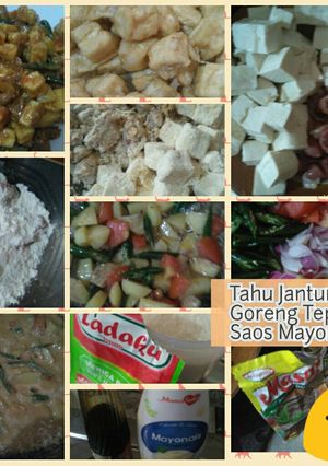 Foto resep Tahu Jantung Goreng Tepung Tumis Saos Mayonese