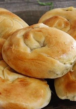 Фото Вертут "Крестьянский" с творогом и картофелем.