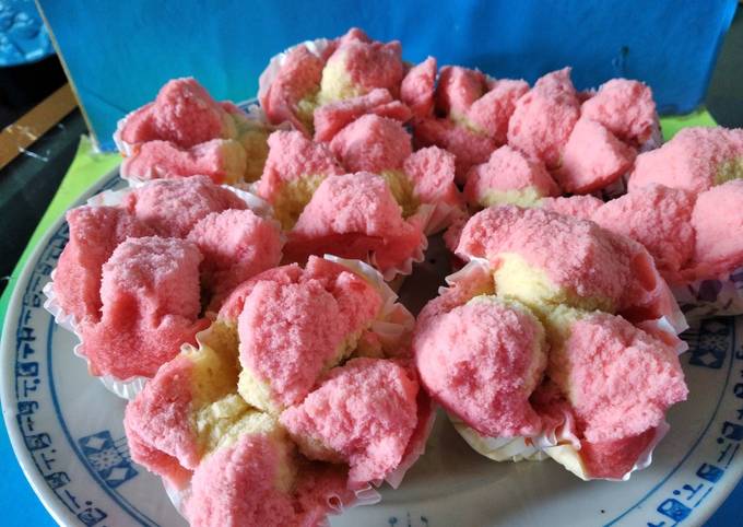 Langkah Mudah untuk Menyiapkan Roti kukus mekar mudah murah rekah, Enak