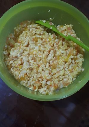Foto resep Orak Arik Tahu Telur Mpasi 9 month