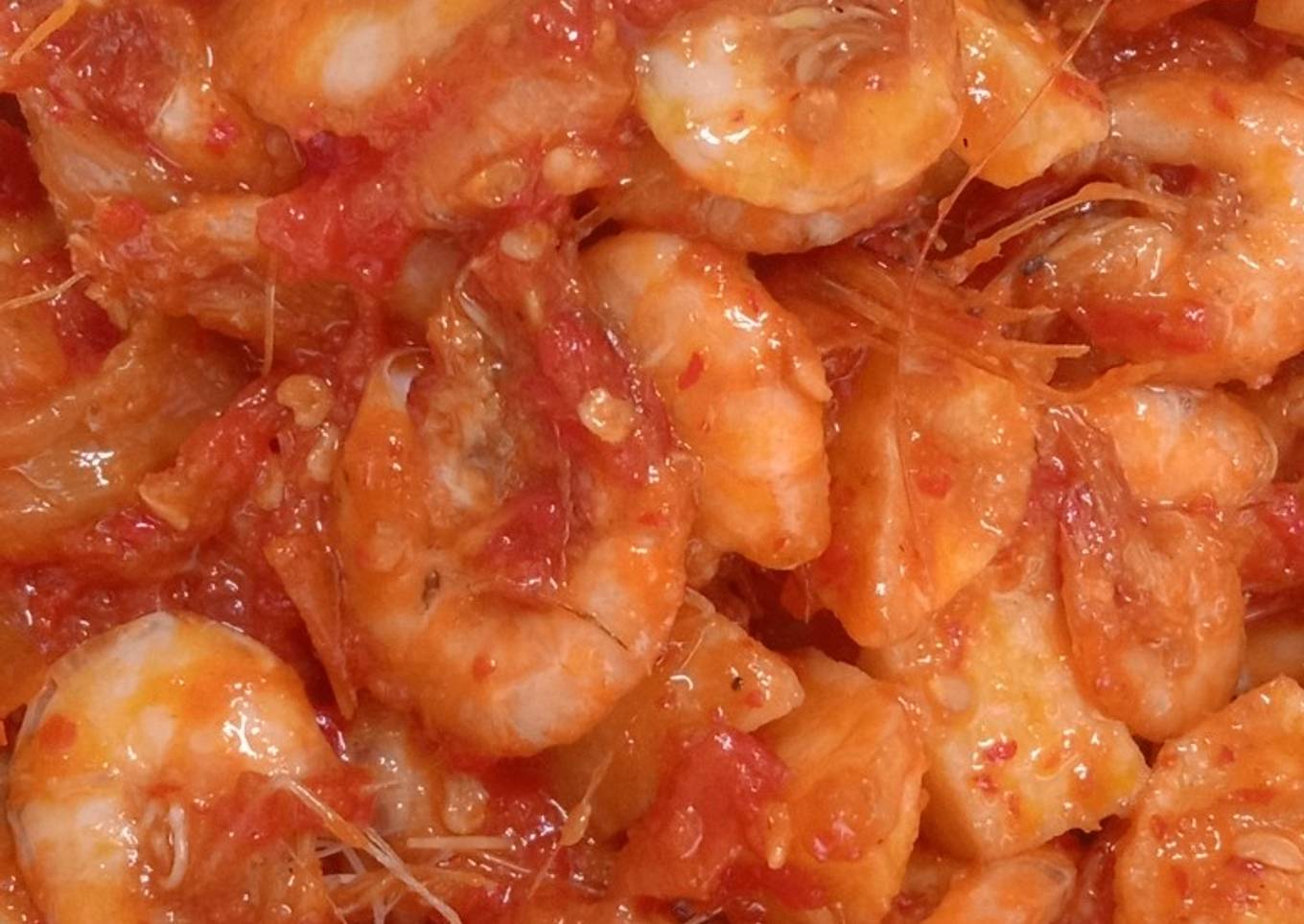 Balado Udang kentang