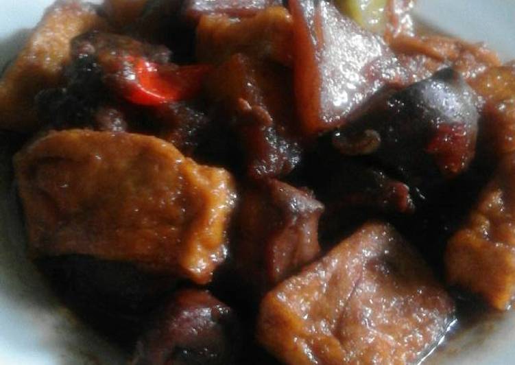 Tumis hati ampela simple