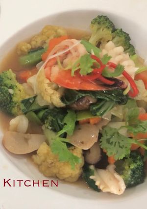 Foto resep Cap Cai Goreng Seafood NIC KITCHEN