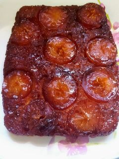 Une photo de Gâteau renversé aux pommes au cake factory