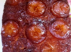 Une photo de Gâteau renversé aux pommes au cake factory