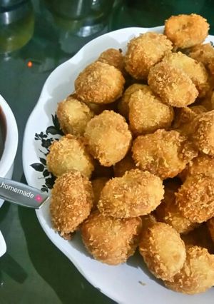 Foto resep Banana pom-pom 🌸