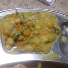A picture of Vegetable kurma.