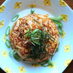 A picture of Kimchi Fried Rice.