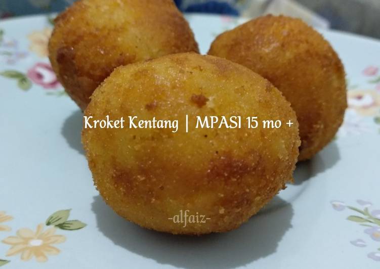 Resep Kroket Kentang ~ MPASI 15+ bulan | Bahan Membuat Kroket Kentang ~ MPASI 15+ bulan Yang Bisa Manjain Lidah
