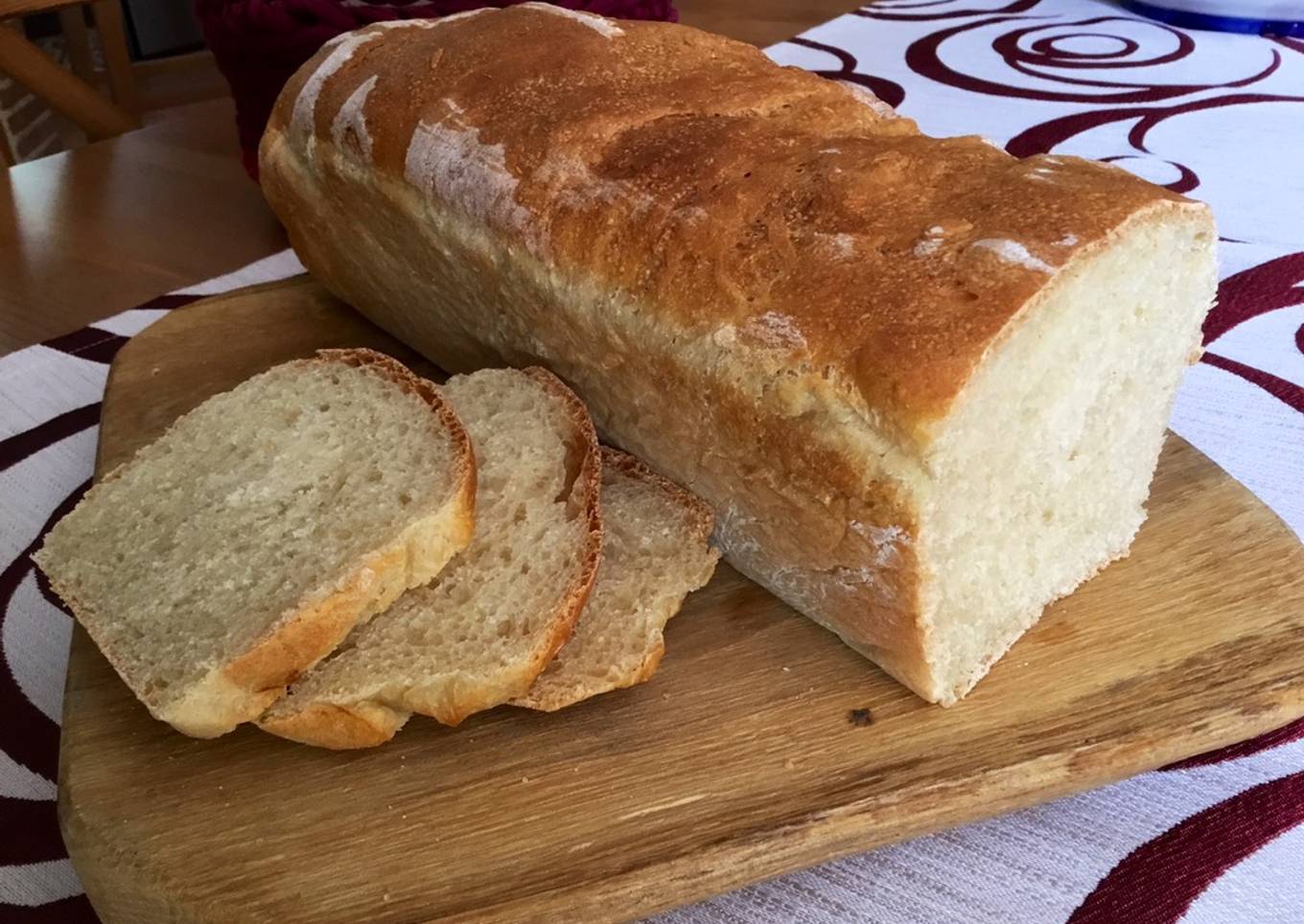 Pan de molde con leche