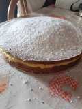 Torta al cacao con crema di cocco