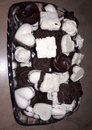 عکسی از دستور شکلات مغزدار