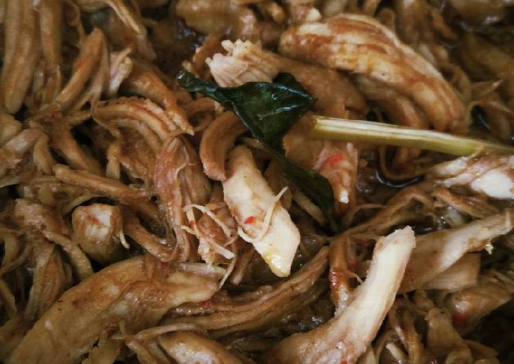 Recipe: Delicious Ayam Suwir ala Kondangan